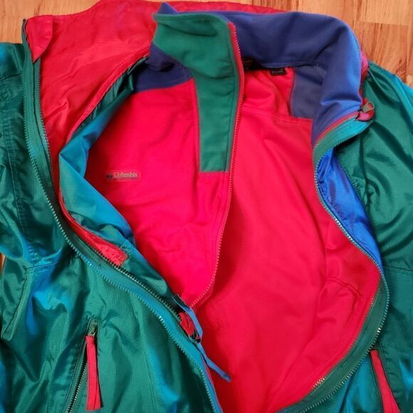 NWOT Columbia 2-n-1 Vtg Intertrainer Nylon/ Fleece - Picture 7 of 10